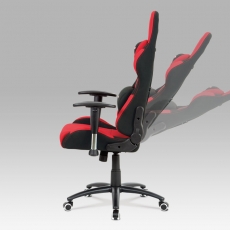 Kancelářská židle Maik, červená - 3