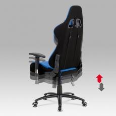 Kancelářská židle Maik, modrá - 4