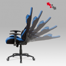 Kancelářská židle Maik, modrá - 7