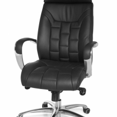 Kancelářská židle Mener, 128 cm, černá - 5