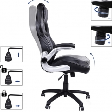 Kancelářská židle Millie, černá - 3