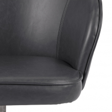 Kancelářská židle Mitzie, černá - 2