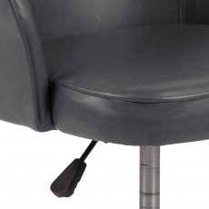 Kancelářská židle Mitzie, černá - 4