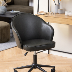 Kancelářská židle Mitzie, černá - 5