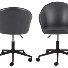 Kancelářská židle Mitzie, černá - 10