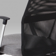 Kancelářská židle Monica, šedá / černá - 9