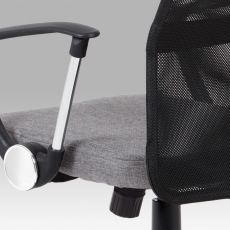 Kancelářská židle Monica, šedá / černá - 10