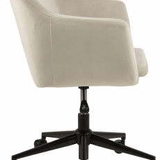 Kancelářská židle Nora, tkanina, písková - 3