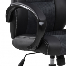 Kancelářská židle Otterly, černá / šedá  - 4