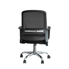 Kancelářská židle Parma, textil, černá - 2