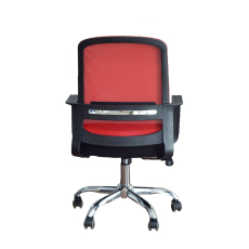 Kancelářská židle Parma, textil, červená - 2