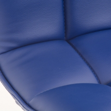 Kancelářská židle Peking, modrá - 3