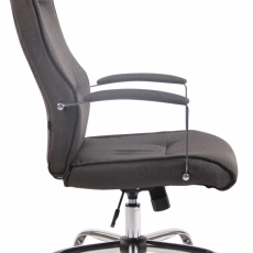 Kancelářská židle Portla, tmavě šedá - 3