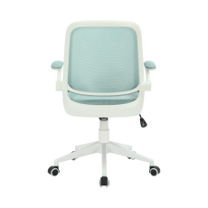 Kancelářská židle Pretty White, textil, světle zelená - 4