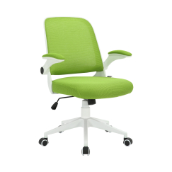 Kancelářská židle Pretty White, textil, zelená