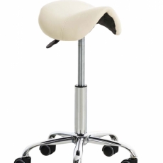 Kancelářská židle Renemi, krémová - 1