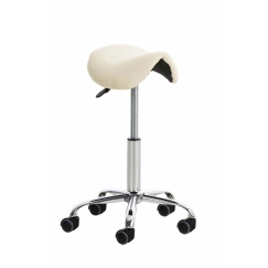 Kancelářská židle Renemi, krémová