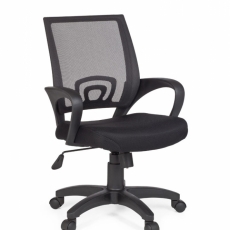 Kancelářská židle Rivoli, nylon, černá - 1