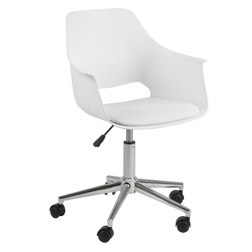 Kancelářská židle Romana, bílá - 1