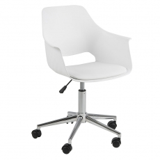 Kancelářská židle Romana, bílá - 1