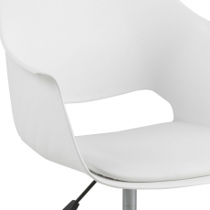 Kancelářská židle Romana, bílá - 6