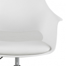 Kancelářská židle Romana, bílá - 8