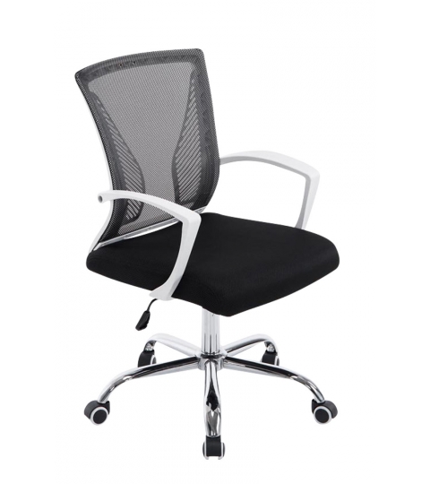 Kancelářská židle s područkami Flade, černá