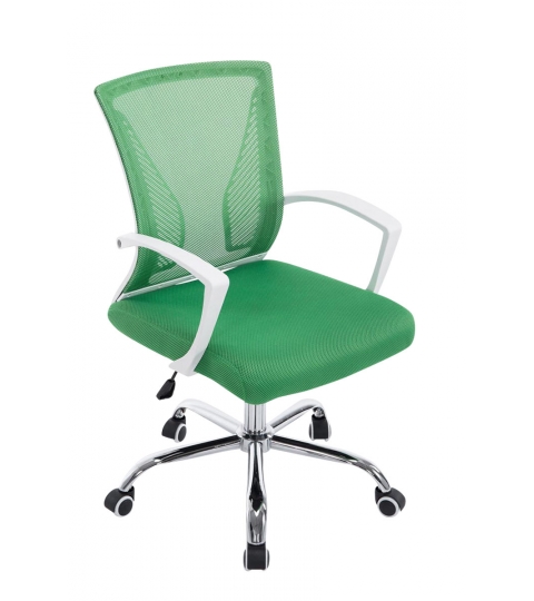 Kancelářská židle s područkami Flade, zelená