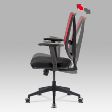 Kancelářská židle Shaun, červená - 9