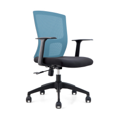 Kancelářská židle Siena (SET 2 ks), modrá - 2
