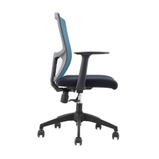 Kancelářská židle Siena (SET 2 ks), modrá - 3