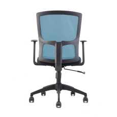 Kancelářská židle Siena (SET 2 ks), modrá - 5