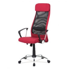 Kancelářská židle Sienna, bordó / černá - 1