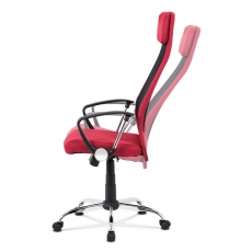 Kancelářská židle Sienna, bordó / černá - 10