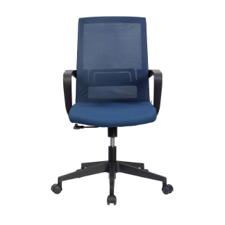 Kancelářská židle Smart W, textil, tmavě modrá