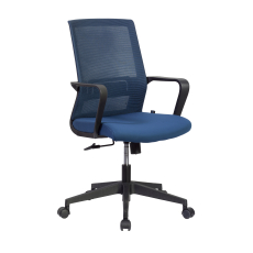 Kancelářská židle Smart W, textil, tmavě modrá - 4
