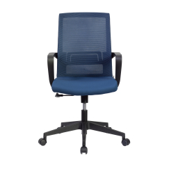 Kancelářská židle Smart W, textil, tmavě modrá