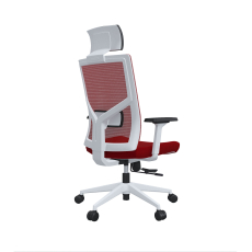 Kancelářská židle Snow HB, textil, červená - 5