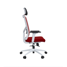 Kancelářská židle Snow HB, textil, červená - 6