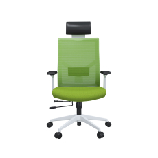 Kancelářská židle Snow HB, textil, zelená - 1