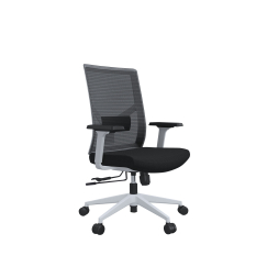 Kancelářská židle Snow W, textil, černá