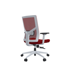 Kancelářská židle Snow W, textil, červená - 6
