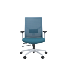 Kancelářská židle Snow W, textil, modrá - 4