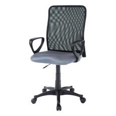 Kancelářská židle Sonja, šedá/černá - 1