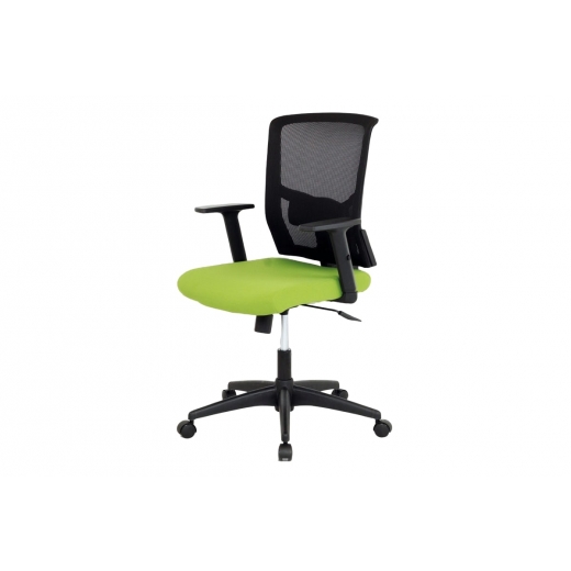 Kancelářská židle Tatiana, zelená/černá - 1