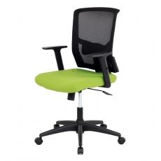 Kancelářská židle Tatiana, zelená/černá - 1