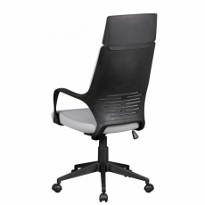 Kancelářská židle Techline, textilní potahovina, šedá - 5