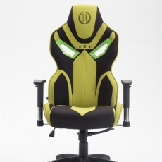 Kancelářská židle Teres, černá / zelená - 2