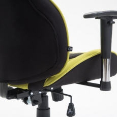 Kancelářská židle Teres, černá / zelená - 6