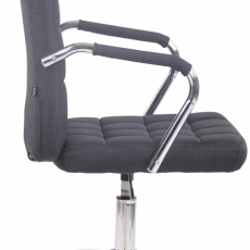 Kancelářská židle Terni, textil, černá - 3